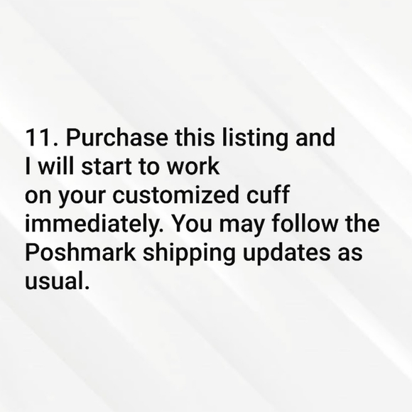 Want a Custom Cuff- 3 - Picture 14 of 16